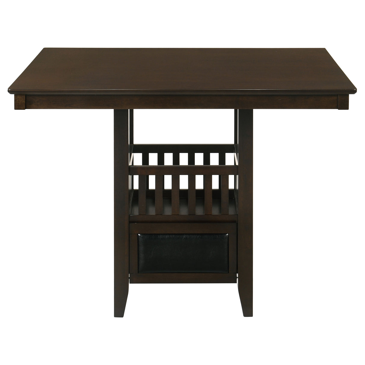 Counter Height Dining Table - Jaden Square Counter Height Table with Storage Espresso