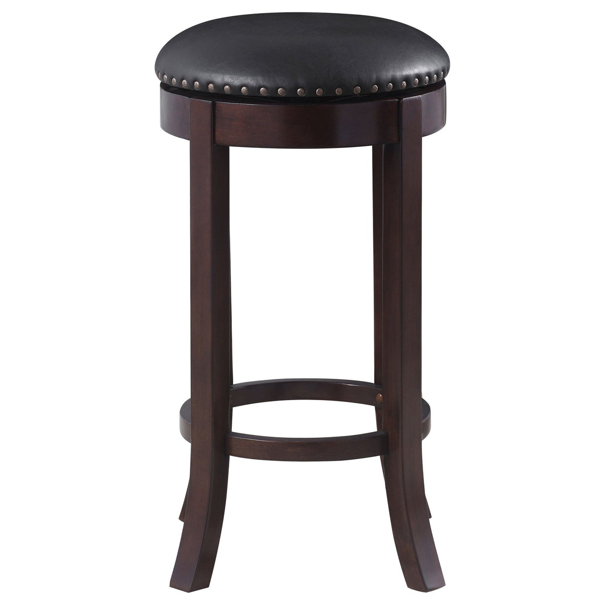 Aboushi Swivel Bar Stools with Upholstered Seat Brown (Set of 2) | Coaster | Home Elegance USA