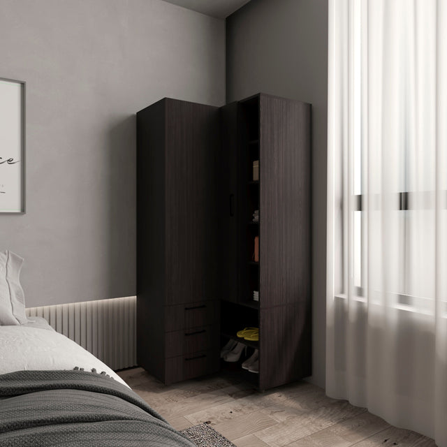 Ursine Armoire, Bedroom, Black - sold by Home Elegance USA