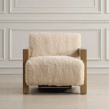 Jackson Sheepskin Accent Chair - Light Brown by Uttermost - View 2