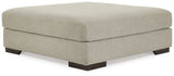 Ashley Wicker Lyndeboro Oversized Accent Ottoman - Chenille - 1020108 - Home Elegance USA - 1