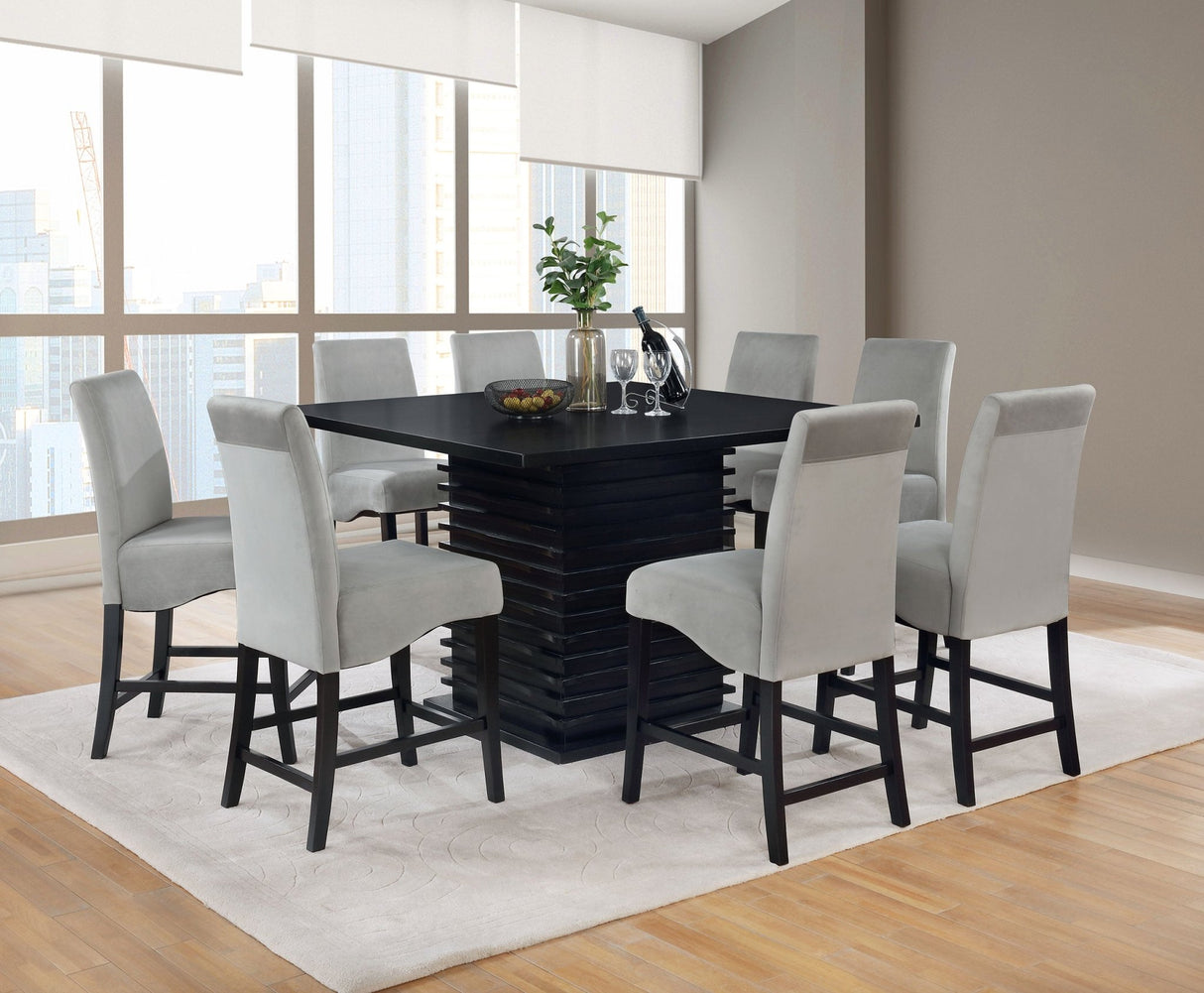 Counter Height Dining Table - Stanton Square Counter Table Black