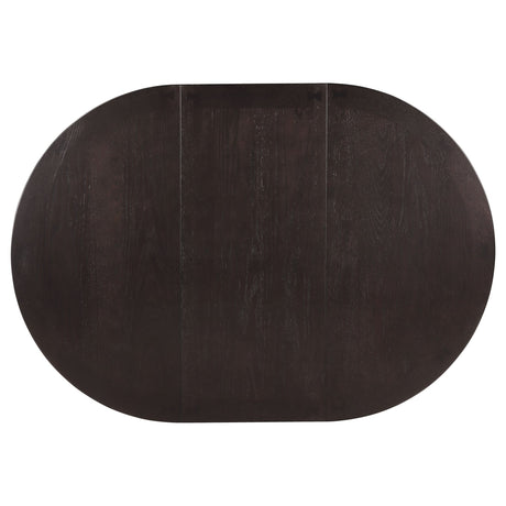 Lavon 5 - piece Dining Room Set Espresso and Black | Coaster | Home Elegance USA