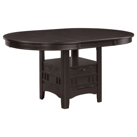 Dining Table - Lavon Dining Table with Storage Espresso