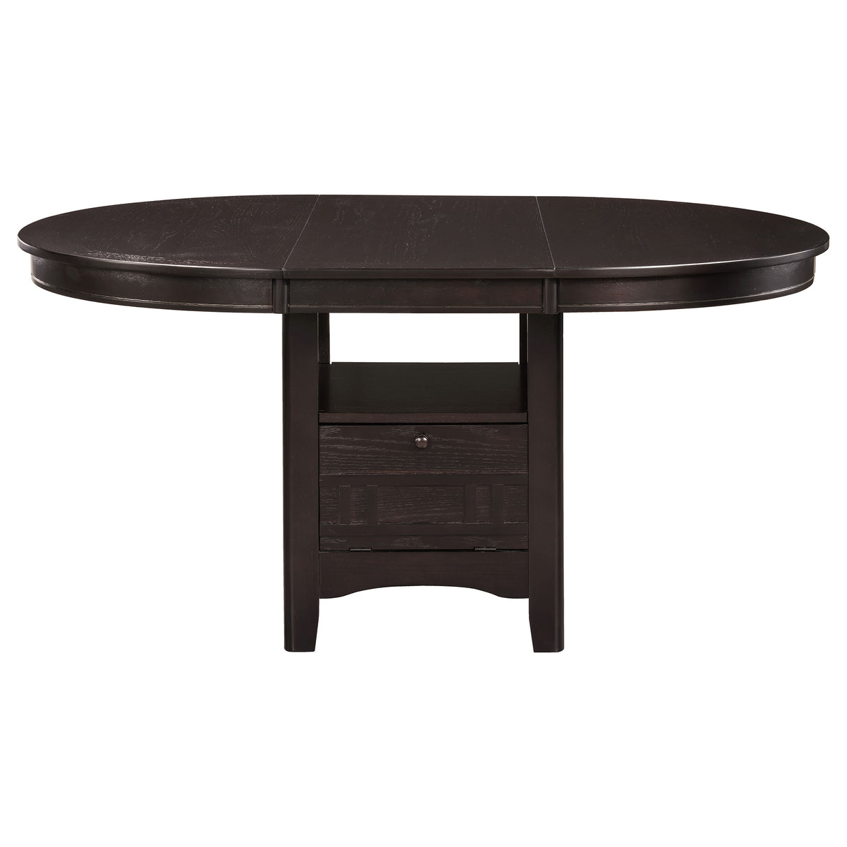 Dining Table - Lavon Dining Table with Storage Espresso