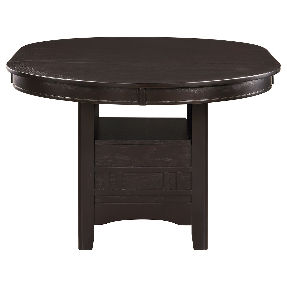 Dining Table - Lavon Dining Table with Storage Espresso