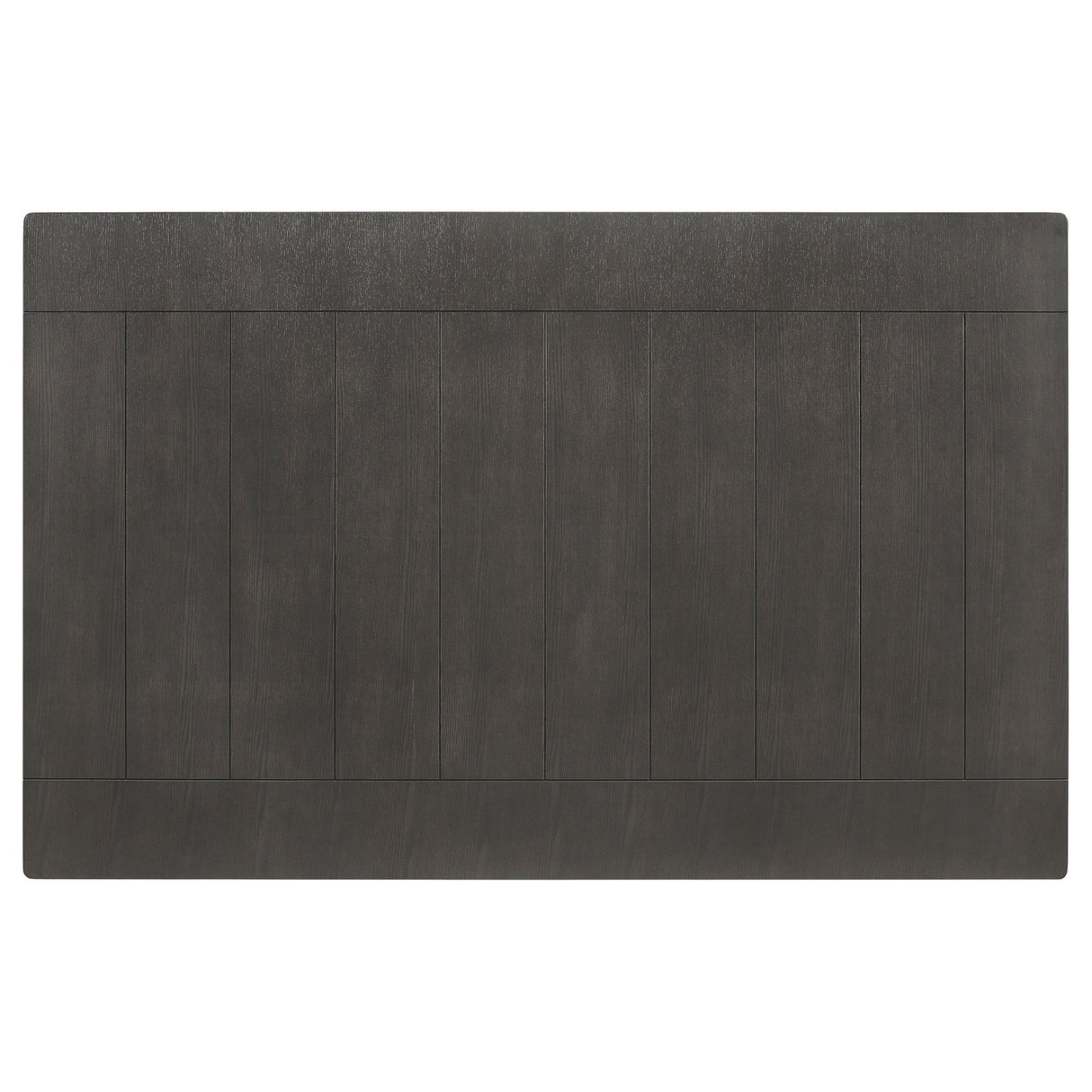 Dalila Rectangular Plank Top Dining Table Dark Grey | Coaster - 102721GRY - Home Elegance USA - 5