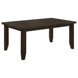 Dalila Rectangular Dining Table Cappuccino | Coaster - 102721 - Home Elegance USA - 1