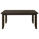 Dalila Rectangular Dining Table Cappuccino | Coaster | Home Elegance USA