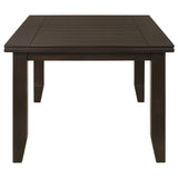 Dalila Rectangular Dining Table Cappuccino | Coaster | Home Elegance USA