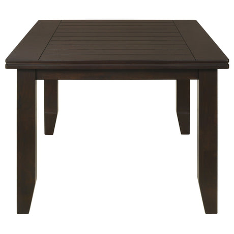 Dalila Rectangular Dining Table Cappuccino | Coaster | Home Elegance USA