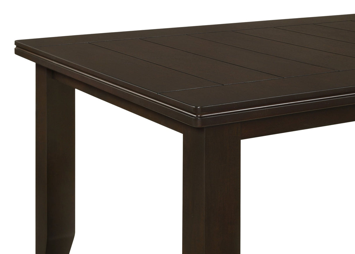 Dalila Rectangular Dining Table Cappuccino | Coaster | Home Elegance USA