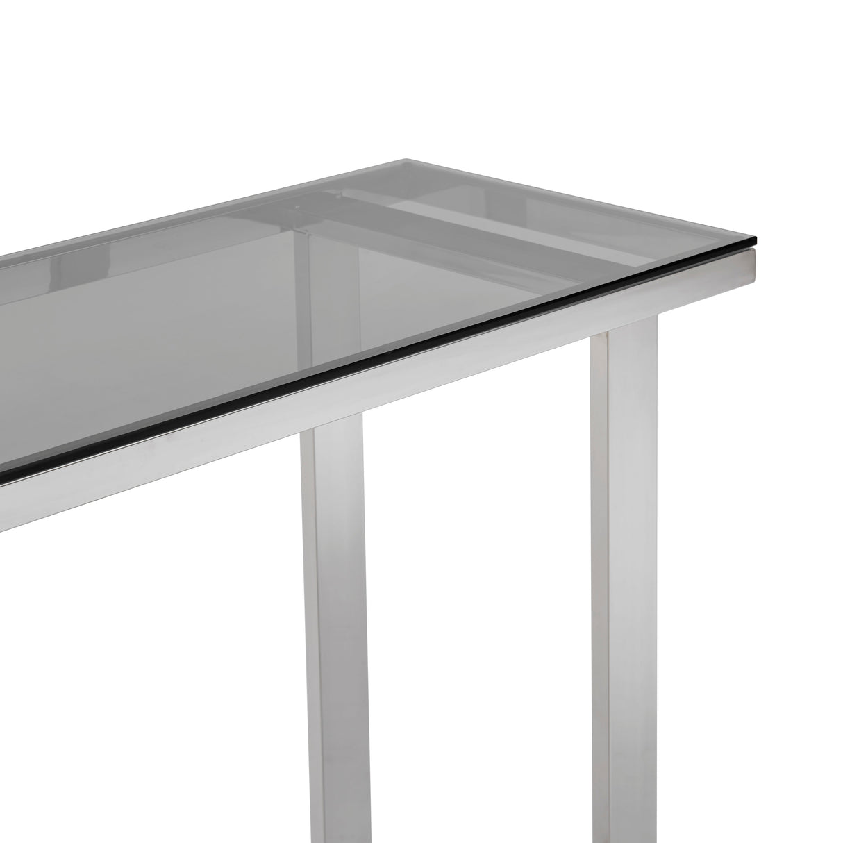 Monolith Chic Marble Console Table // Black  | Finesse - Home Elegance USA