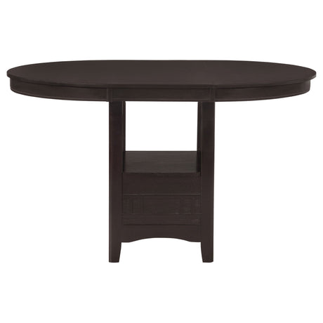 Lavon 5 - piece Counter Height Dining Room Set Espresso and Black | Coaster | Home Elegance USA