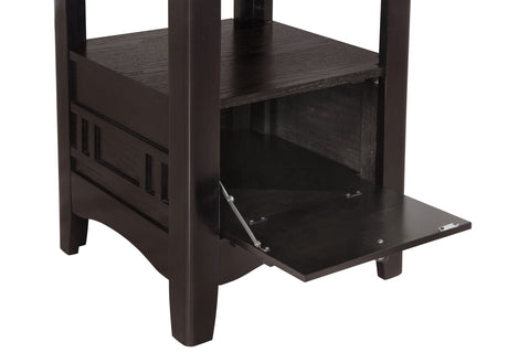 Lavon 5 - piece Counter Height Dining Room Set Espresso and Black | Coaster | Home Elegance USA