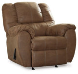 Ashley Saddle McGann Rocker Recliner - Faux Leather | Home Elegance USA