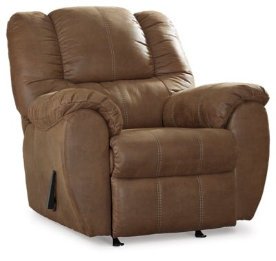 Ashley Saddle McGann Rocker Recliner - Faux Leather | Home Elegance USA