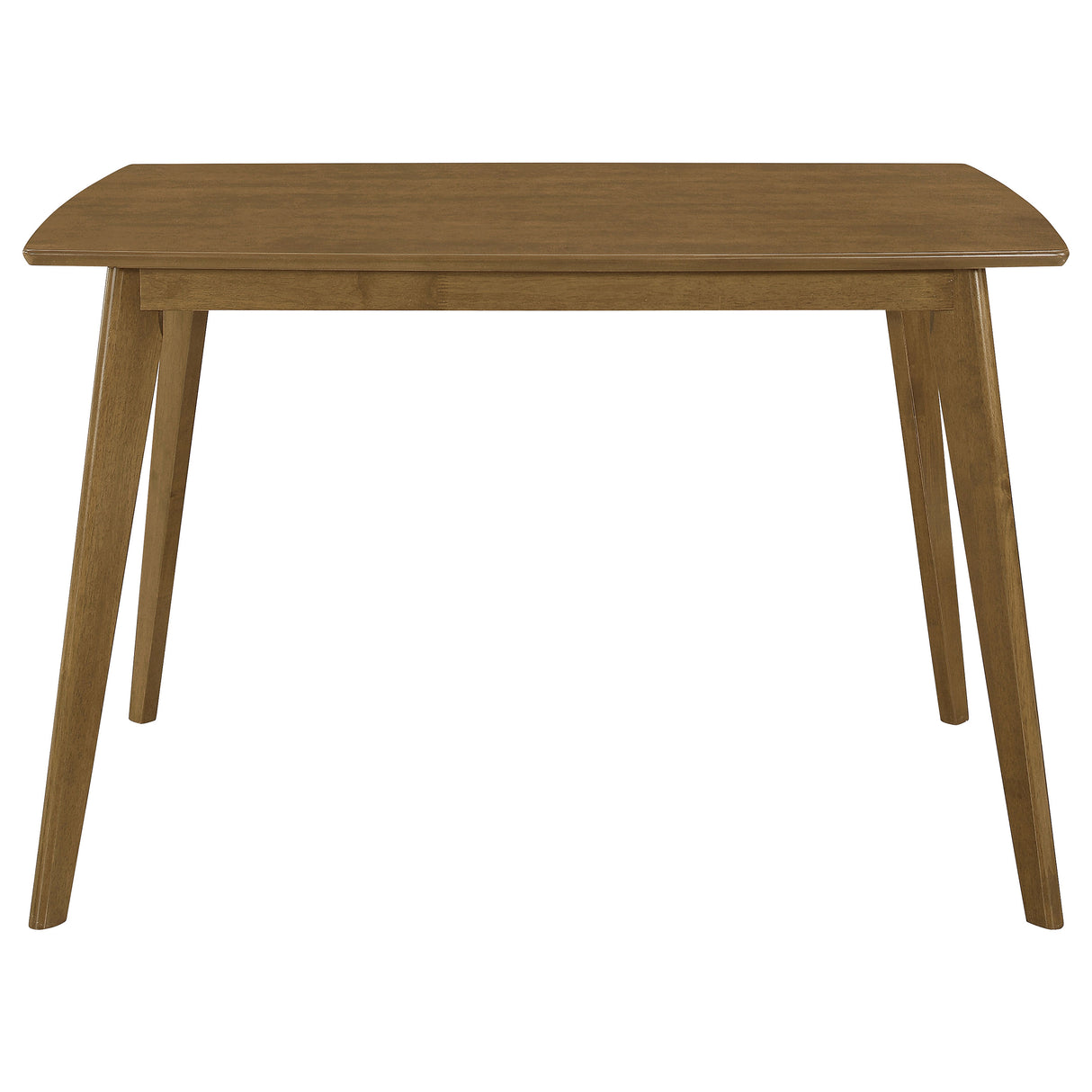 Dining Table - Kersey Dining Table with Angled Legs Chestnut