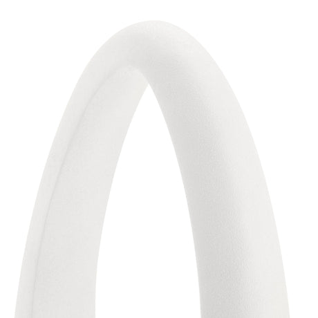 Mandolin Large Floor Vase Sculpture // Frosted White  | Finesse - sold by Home Elegance USA