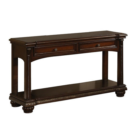 Anondale Sofa Table 10324 Cherry Finish | Acme - 10324 - Home Elegance USA - 2