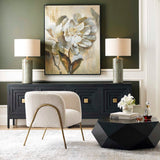 Callais Crackled Table Lamp Aqua - Green / Beige by Uttermost - View 2