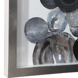 Kella Modern Shadow Box - Blue / Dark Brown by Uttermost - View 7