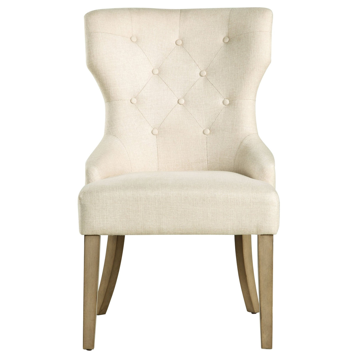 Baney Tufted Upholstered Dining Chair Beige | Coaster | Home Elegance USA