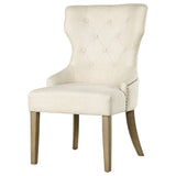 Baney Tufted Upholstered Dining Chair Beige | Coaster | Home Elegance USA