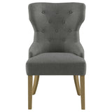 Baney Tufted Upholstered Dining Chair Grey | Coaster | Home Elegance USA