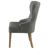 Baney Tufted Upholstered Dining Chair Grey | Coaster | Home Elegance USA