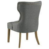 Baney Tufted Upholstered Dining Chair Grey | Coaster | Home Elegance USA