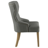 Baney Tufted Upholstered Dining Chair Grey | Coaster | Home Elegance USA