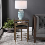 India Nesting Tables (Set of 3) Light Brown & Black - Light Brown / Black by Uttermost - View 7