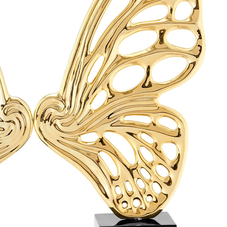 Butterfly Wings Sculpture // Gold  | Finesse - sold by Home Elegance USA