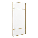 Wrenton Rectangular Mirror Brass - Gold by Uttermost - View 4