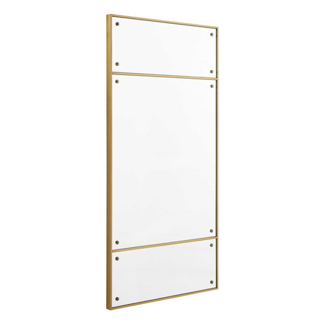 Wrenton Rectangular Mirror Brass - Gold by Uttermost - View 4
