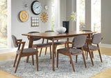 Dining Table - Malone Rectangular Dining Table Dark Walnut