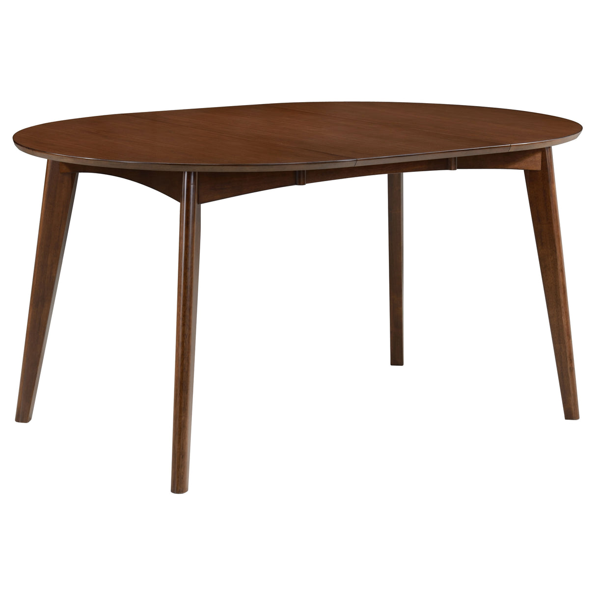 Dining Table - Jedda Oval Dining Table Dark Walnut