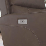 Carter Power Recliner With Power Headrest & Lumbar - Cappuccino | Flexsteel