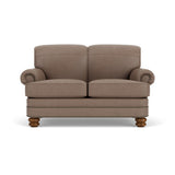 Bay Bridge Leather Loveseat, Nailhead Trim | Flexsteel