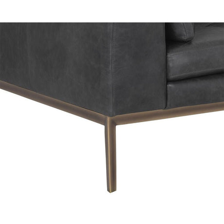Masculine Sofa Collection – Leather Upholstered Sectional | SUNPAN