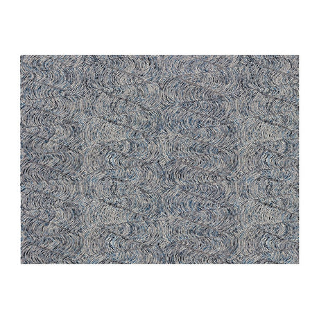 Corfu Hand - Tufted Rug - Blue / Charcoal | Sunpan - SUNPAN - 106260 - Home Elegance USA - 1