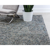 Corfu Hand - Tufted Rug - Blue / Charcoal | Sunpan - SUNPAN - 106259 - Home Elegance USA - 3