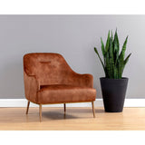 Cameron Lounge Chair - Nono Rust | Sunpan | Home Elegance USA