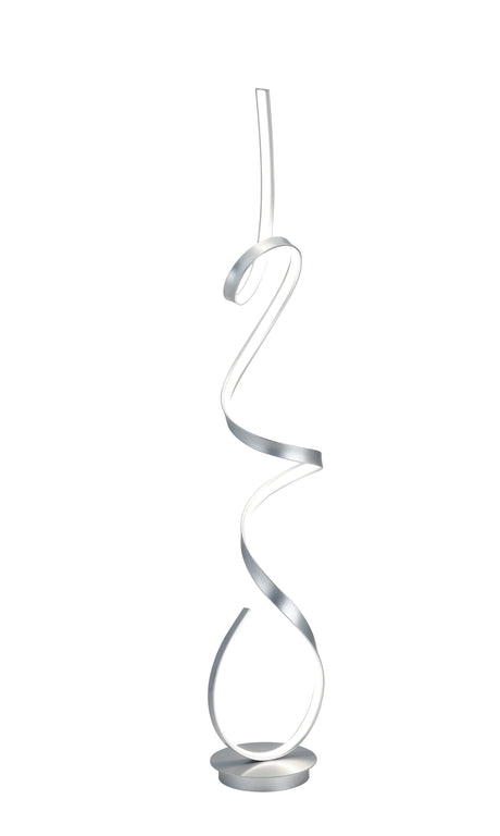 Amsterdam LED Dimmable 63" Floor Lamp // Silver  | Finesse - sold by Home Elegance USA