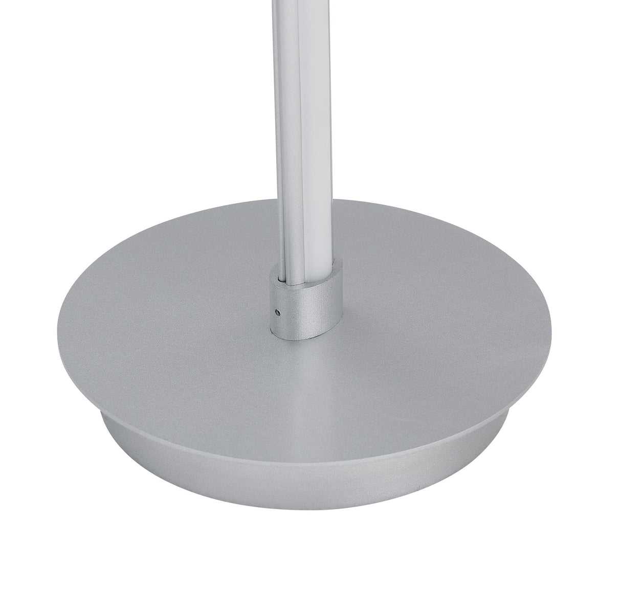 Budapest Dimmable LED 63" Tall Floor Lamp // Silver  | Finesse -  Home Elegance USA