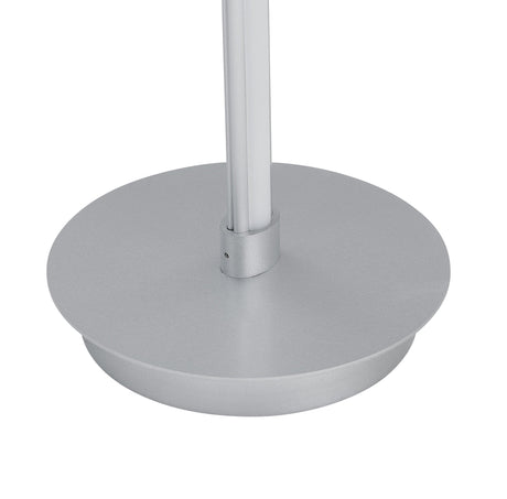 Budapest Dimmable LED 63" Tall Floor Lamp // Silver  | Finesse -  Home Elegance USA