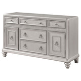 Bling Game 5 - drawer Dining Server Metallic Platinum | Coaster | Home Elegance USA