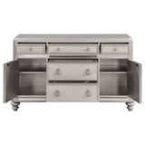 Bling Game 5 - drawer Dining Server Metallic Platinum | Coaster | Home Elegance USA