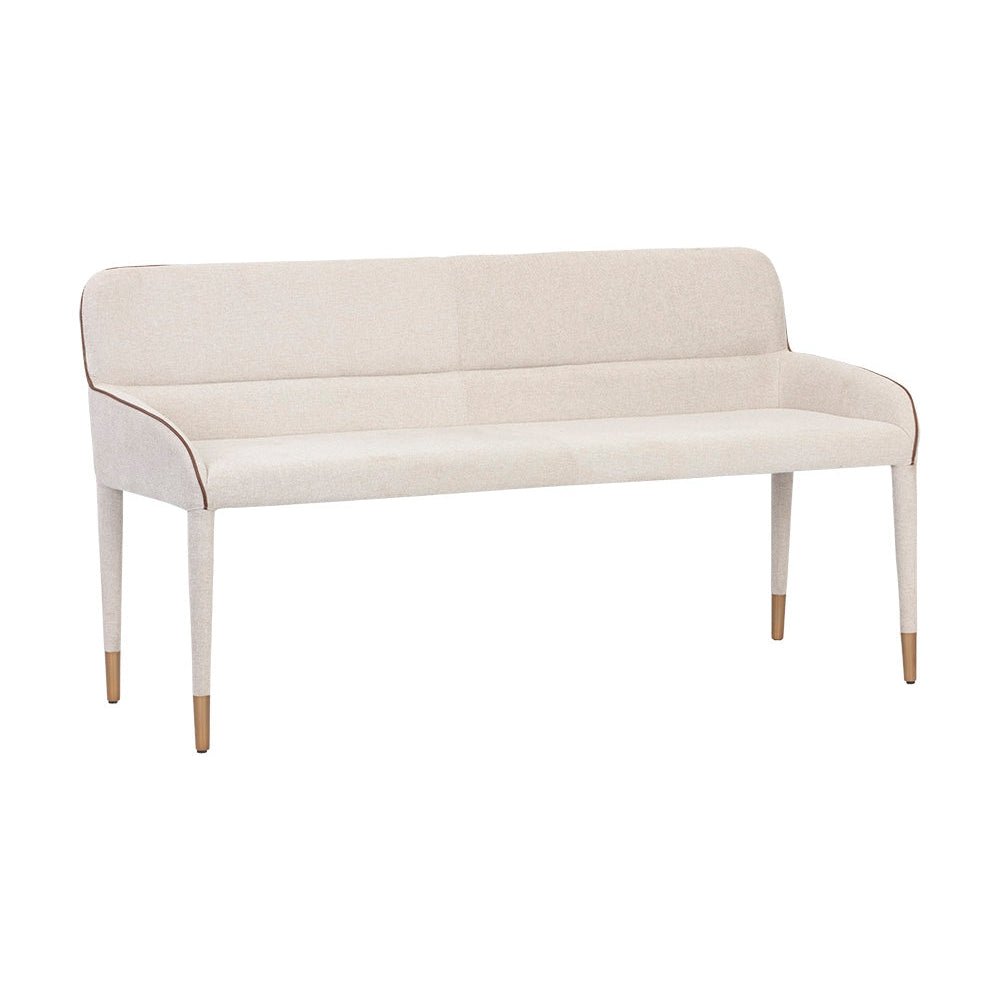 Cortland Banquette - Belfast Oatmeal | Sunpan - SUNPAN - 106478 - Home Elegance USA - 3